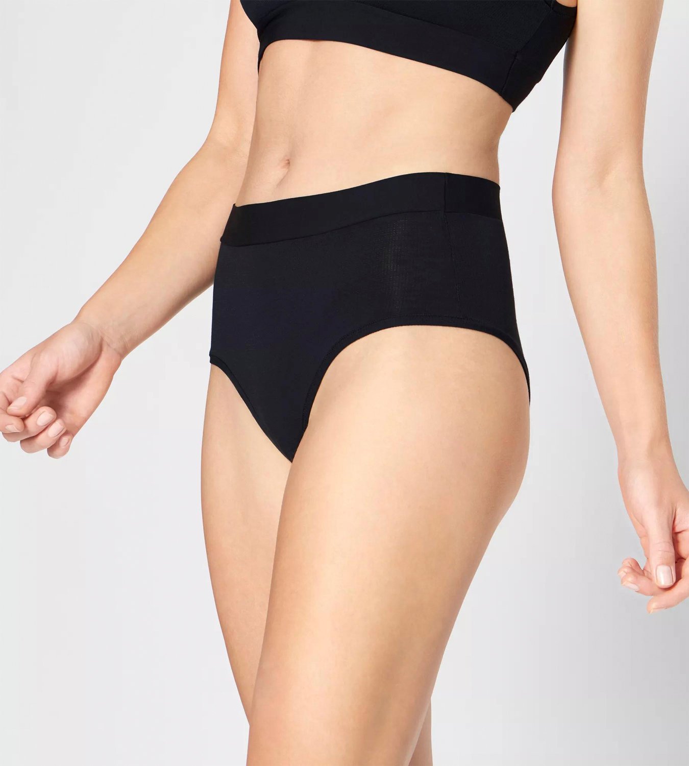 Trendy Allround Maxi-trusser fra Sloggi i sort