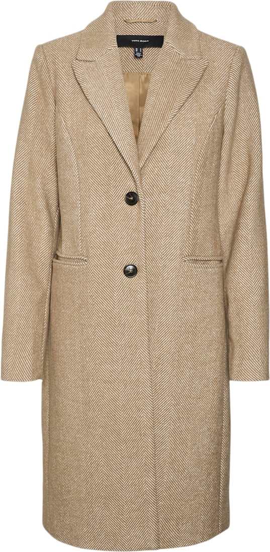 Vmblaza Herringbone Long Coat fra Vero Moda hos Magasin 5715604965000