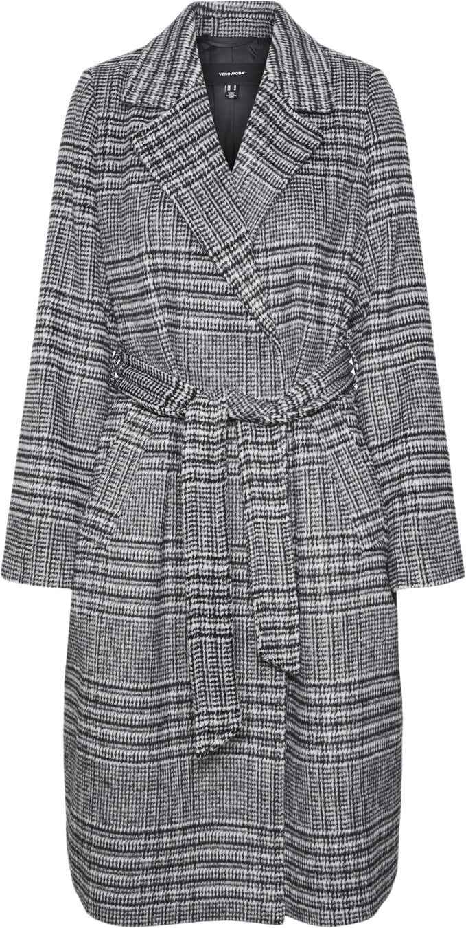 Vmluck Long Check Coat Boo fra Vero Moda hos Magasin 5715604965772