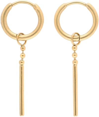 Earrings Dots & Bar fra My Jewellery hos Magasin 8719954169153