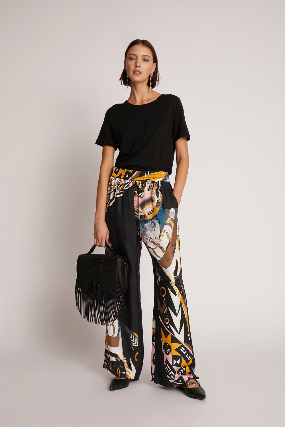 Arum Silk Pants fra Munthe hos Magasin 5707803801739