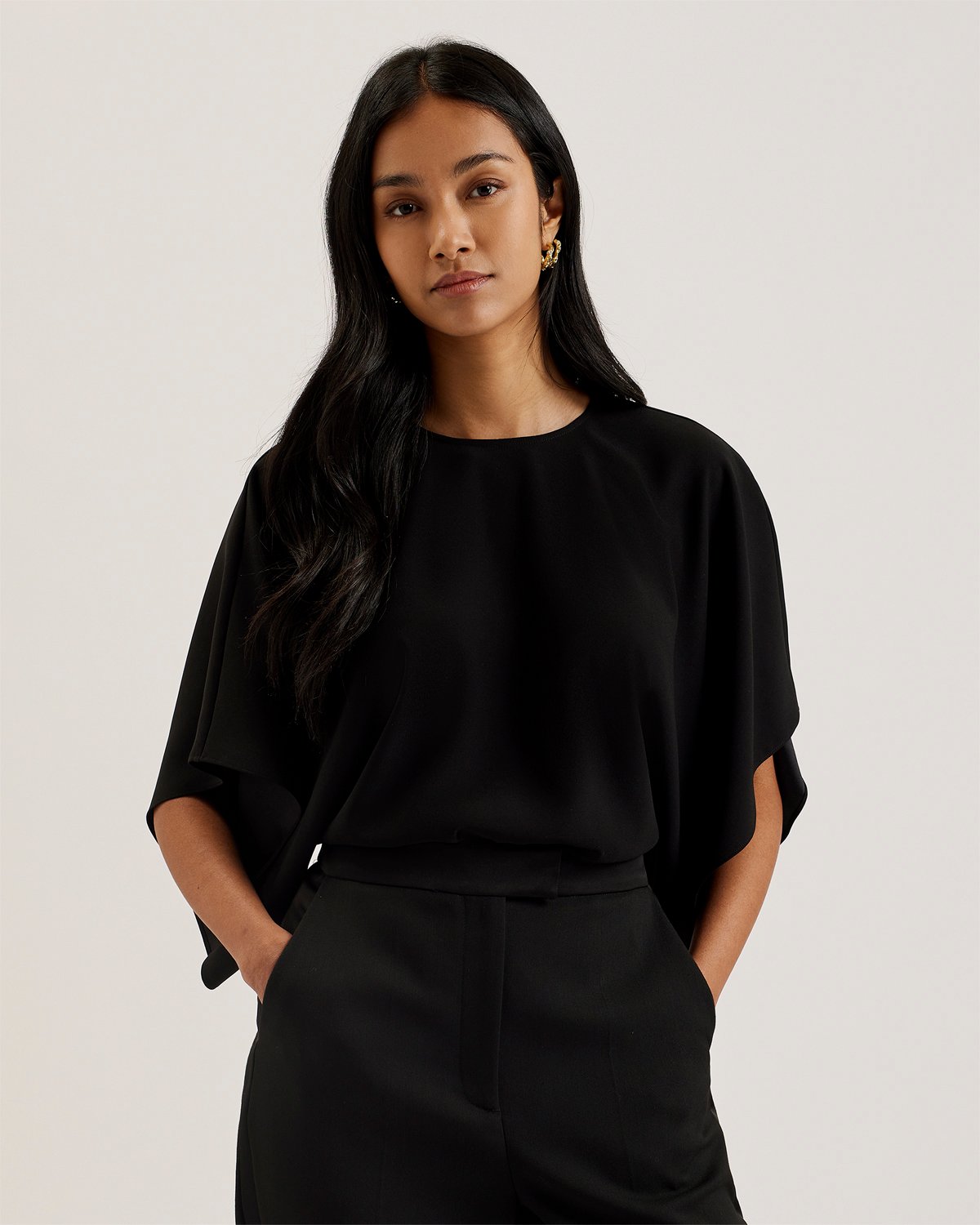 Cherika Bat Wing Sleeve Top fra Ted Baker hos Magasin 5059856774943