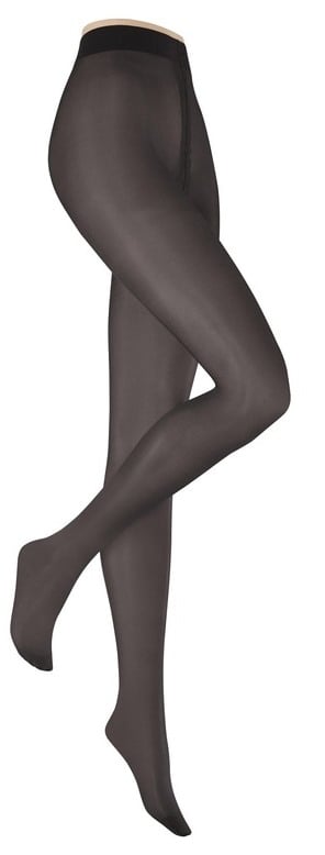Satin Look 40 Strømpebuks i Carbon fra Kunert