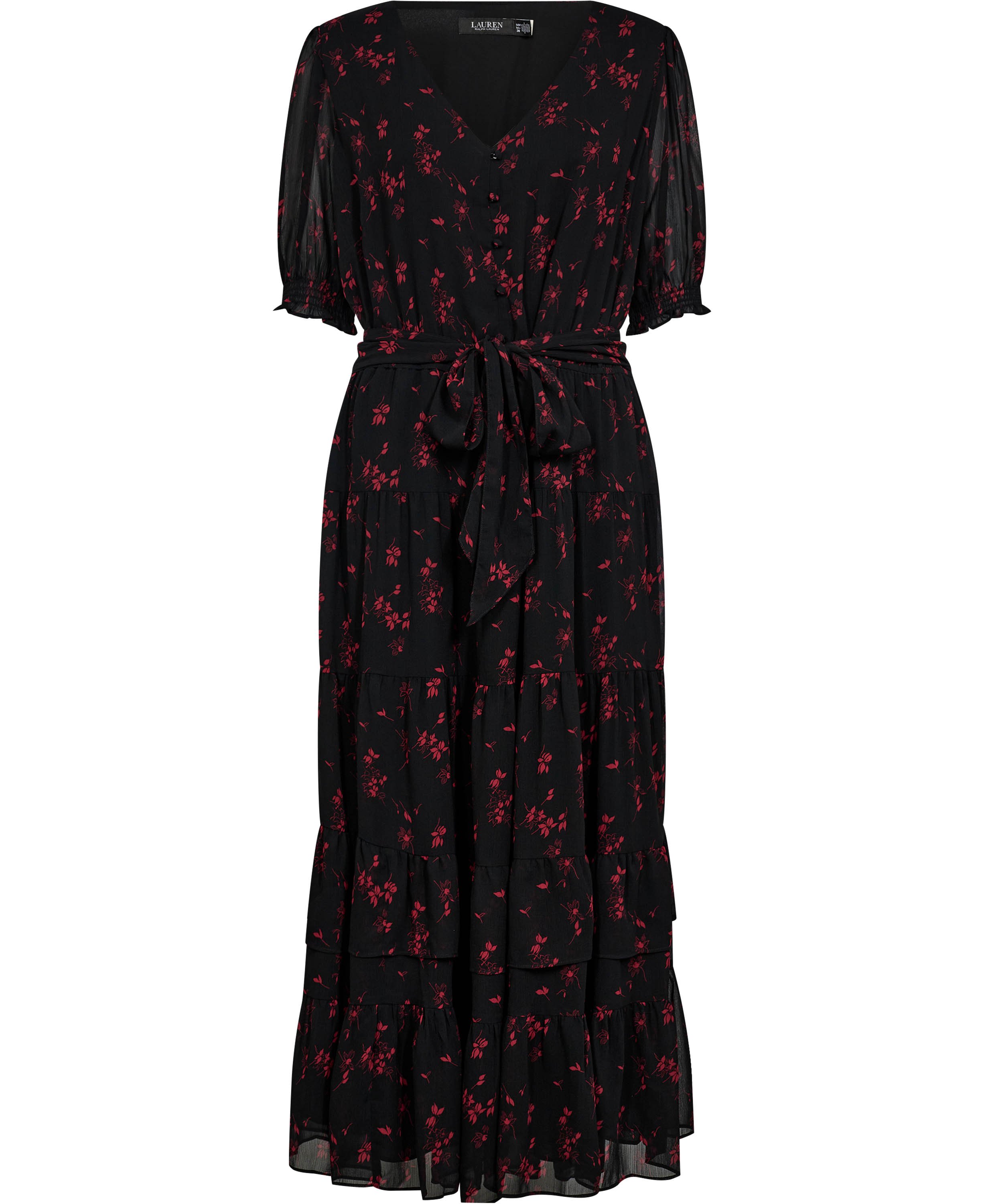 Poly Crinkle Ggt Dress fra Lauren Ralph Lauren hos Magasin 3616537697100