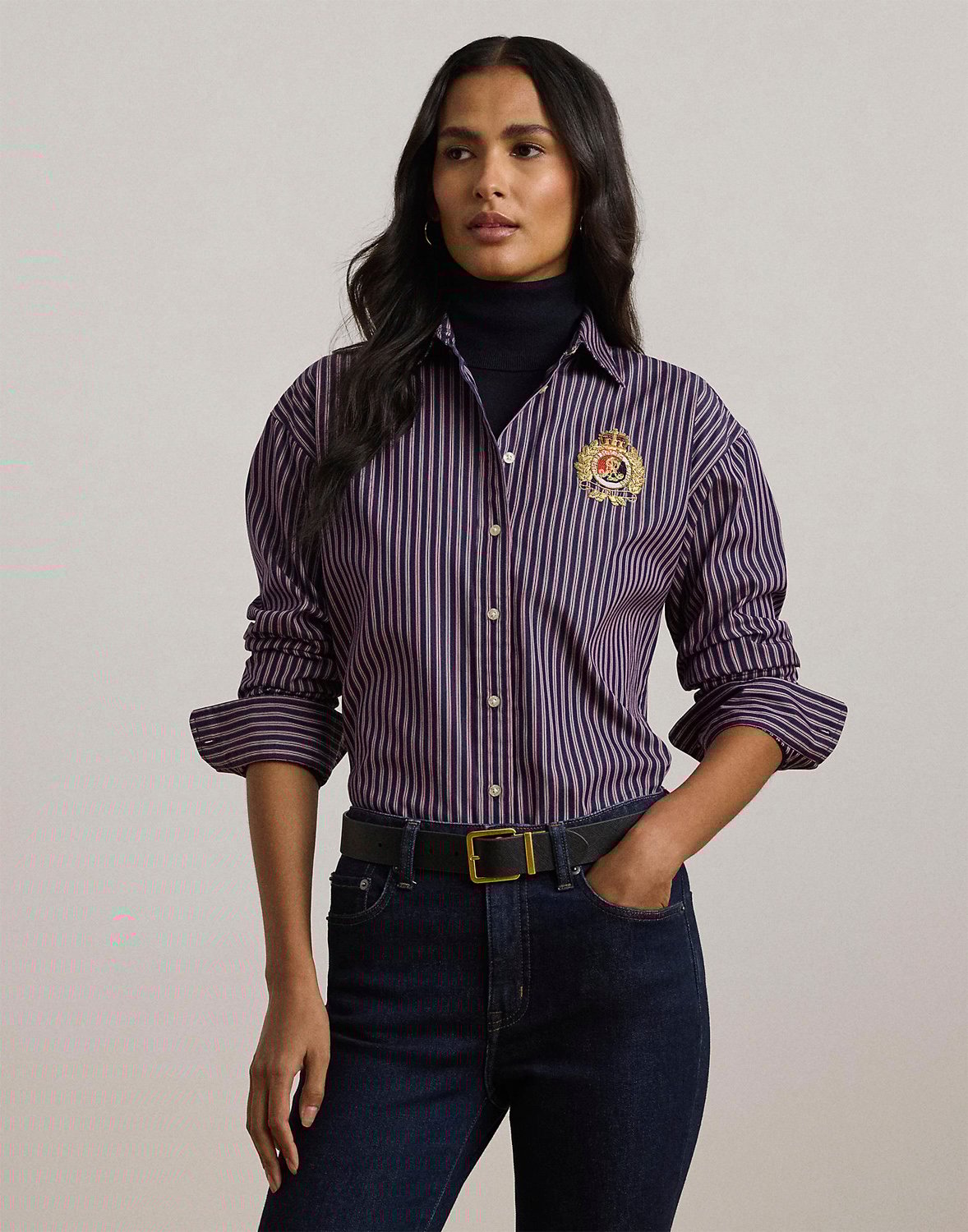 Broadclothshirt fra Lauren Ralph Lauren hos Magasin 3616852286348
