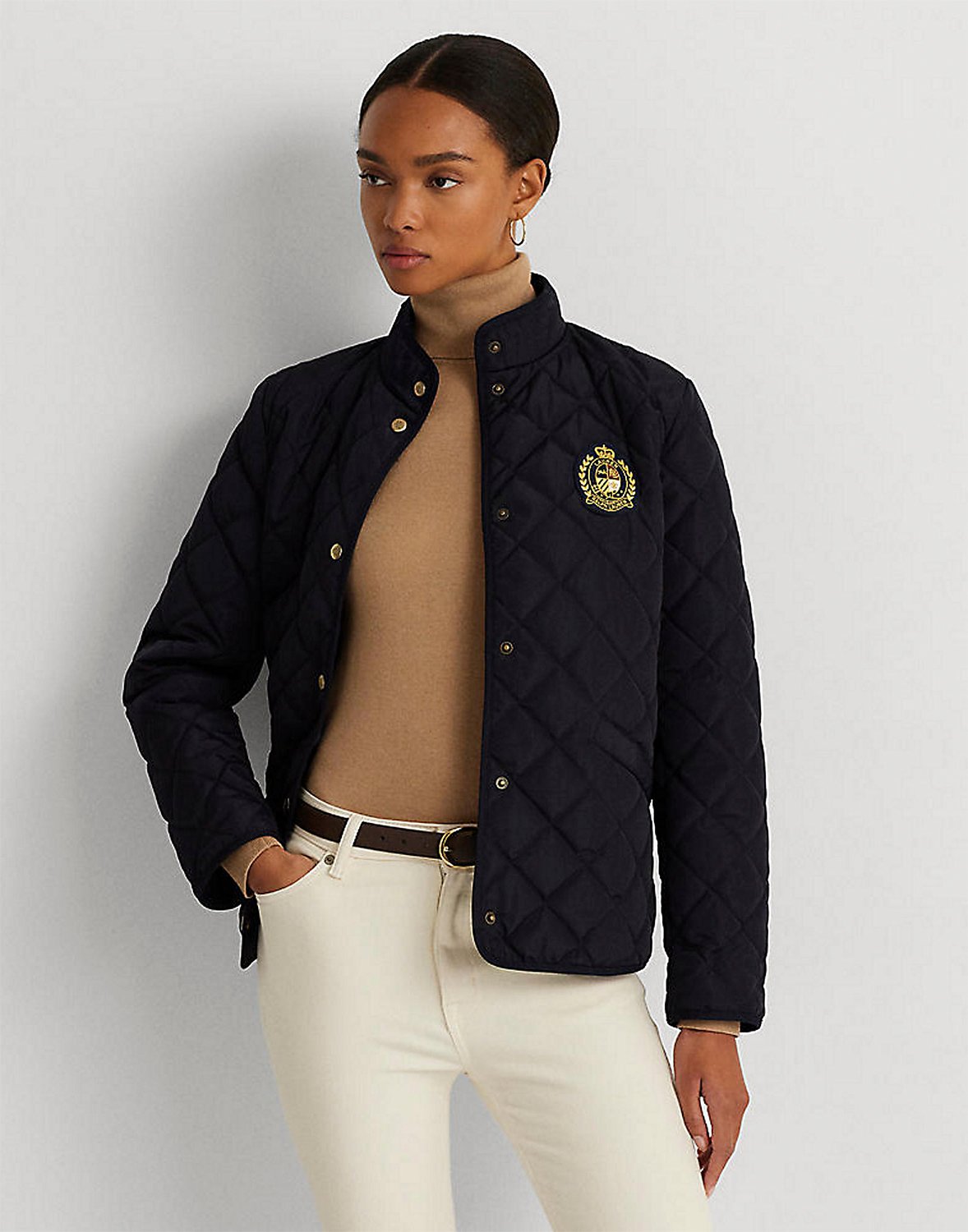 Recycl Satin Finishsnp Frt Crsd fra Lauren Ralph Lauren hos Magasin 3616852296392