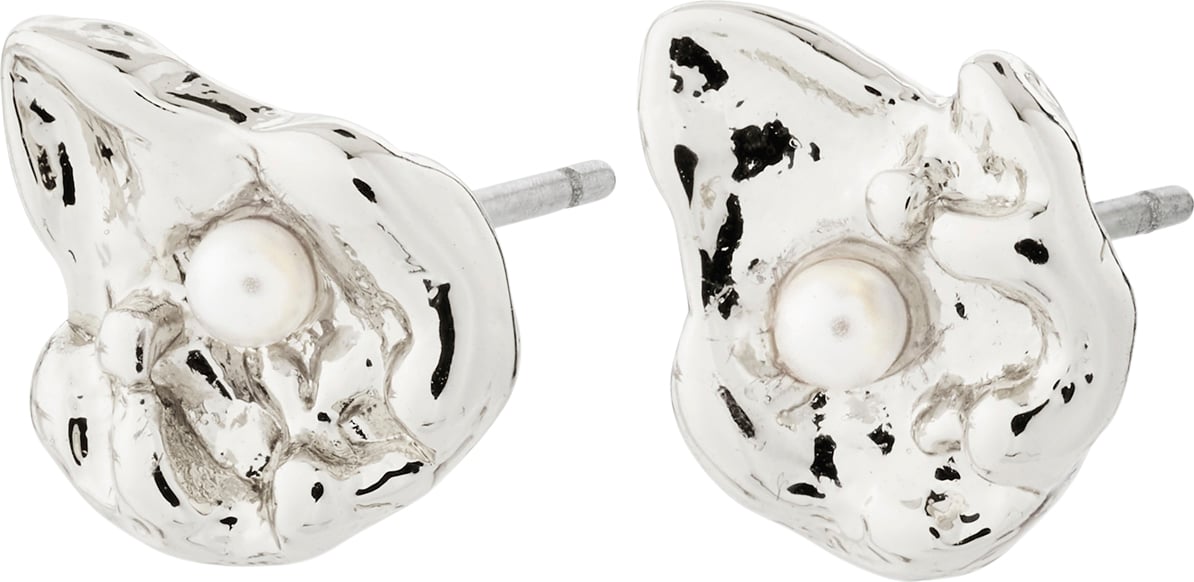 Inaya Recycled Earrings Silverplated fra Pilgrim hos Magasin 5700560118355
