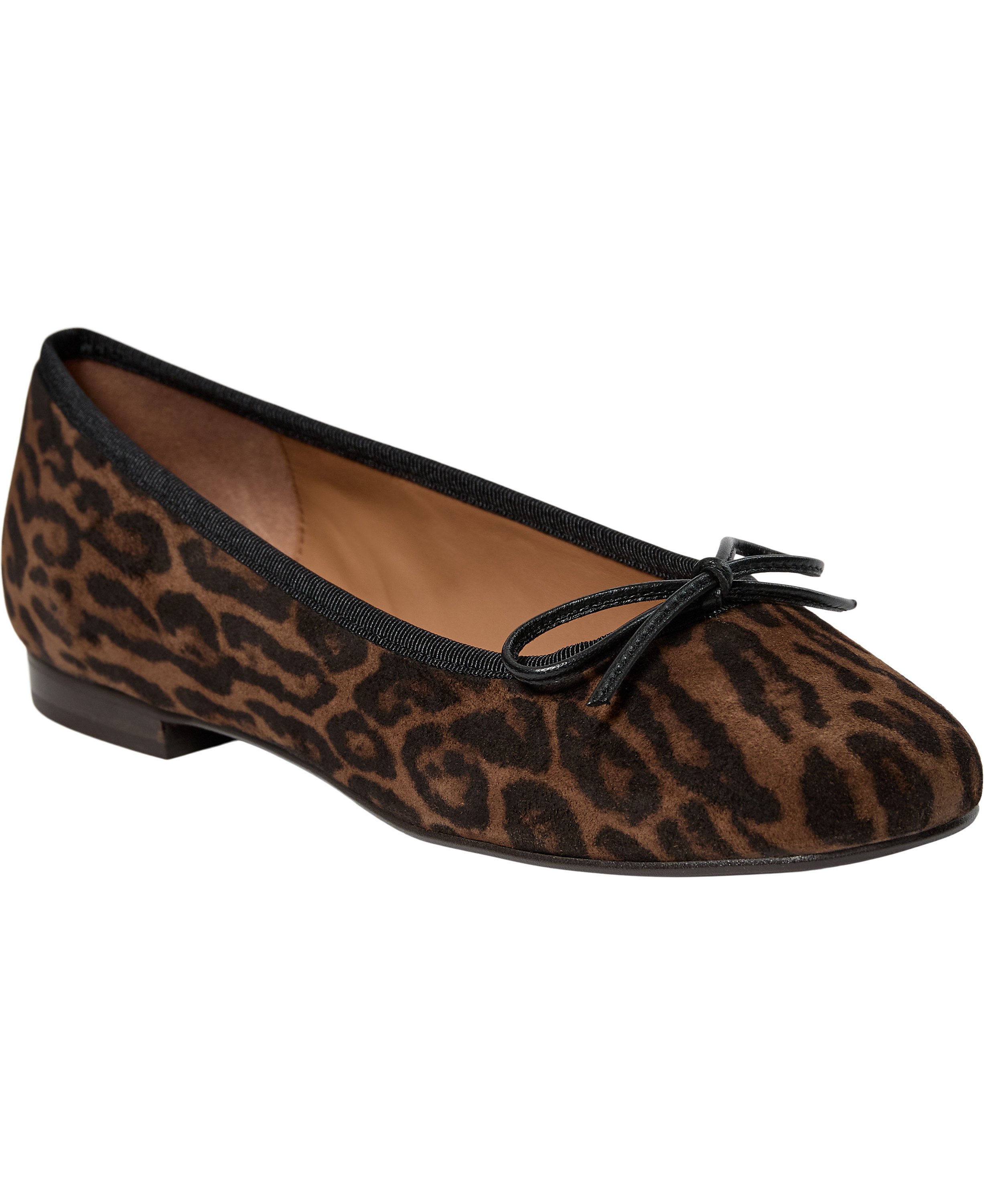 Billi Bi Ballerina med Leopardprint - Elegant Kvalitet