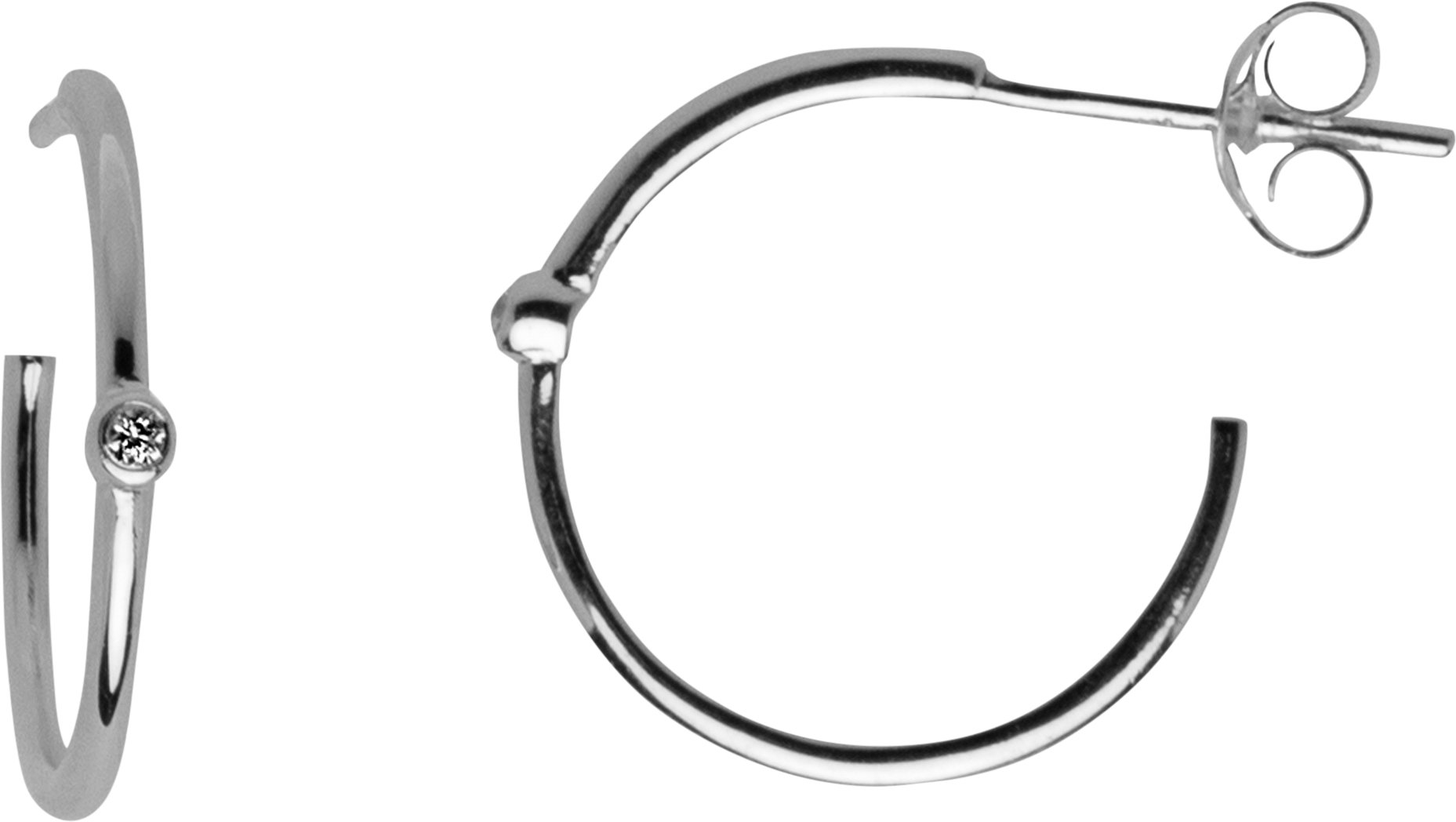 Classic Alfa øreringe. Diameter: . fra Hultquist hos Magasin 5713395148565