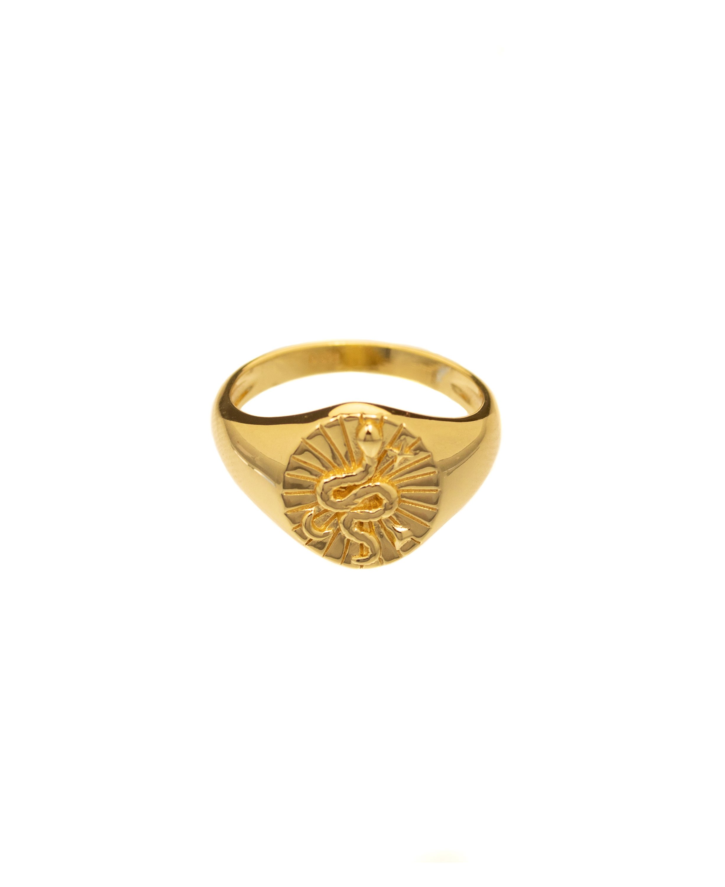 Emmy Ring i 14K Guldplateret Sterling Sølv hos Magasin