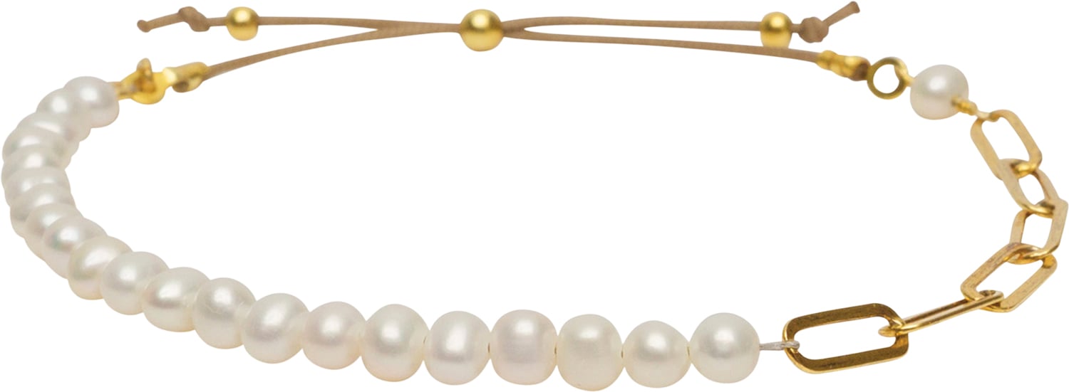 Amelia Bracelet Freshwater Pearl Gold fra Bechristensen hos Magasin 5713574036614