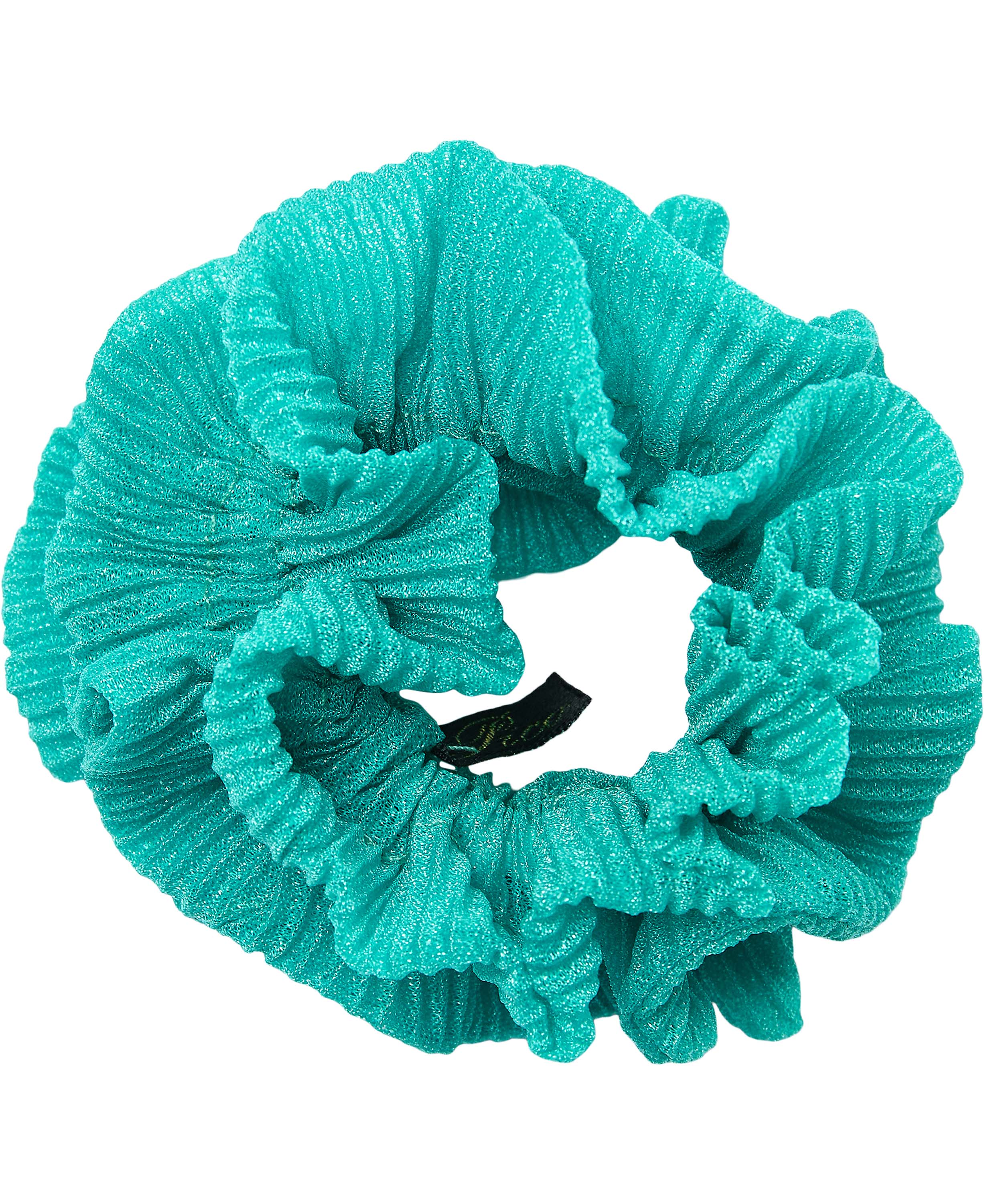 Klassisk Flaese Scrunchie i Ocean fra Pico hos Magasin