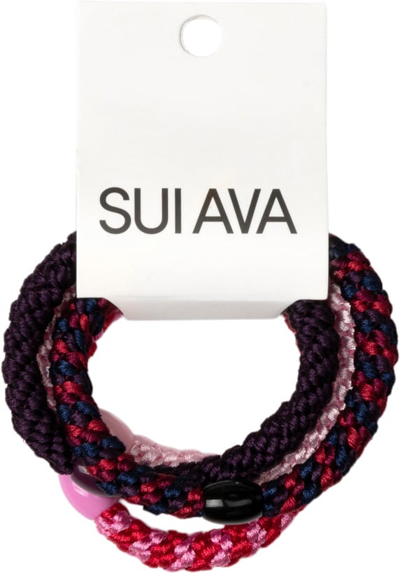 4-pak Hårelastikker i Love fra Sui Ava – Must-Have!