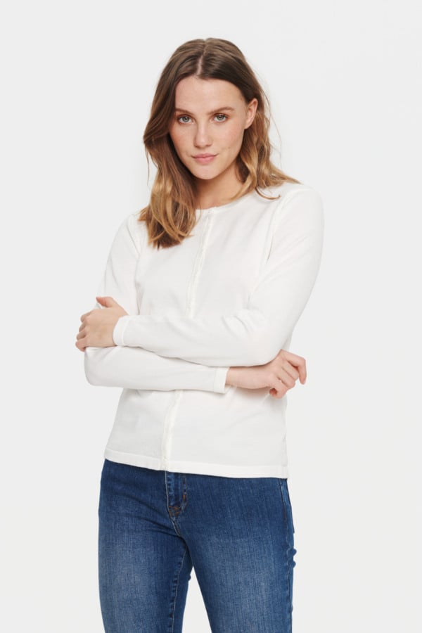 Milasz Rneck Cardigan fra Saint Tropez - Klassisk Stil