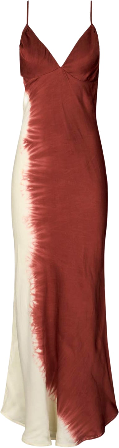 Coastal Ruched Bust Bias Dress fra Rabens Saloner hos Magasin 5715245222883