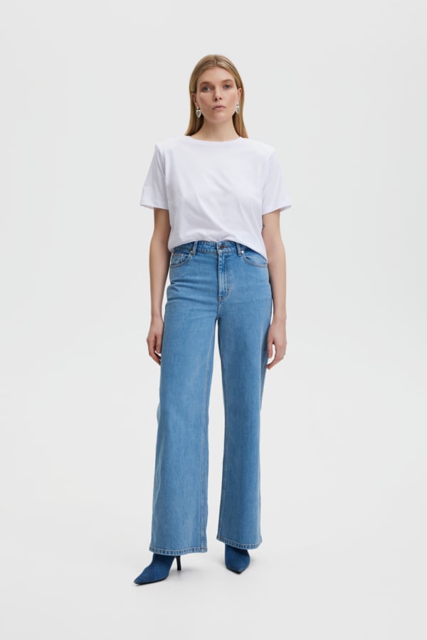 Auragz Wide Jeans Noos fra Gestuz hos Magasin 5715296778476
