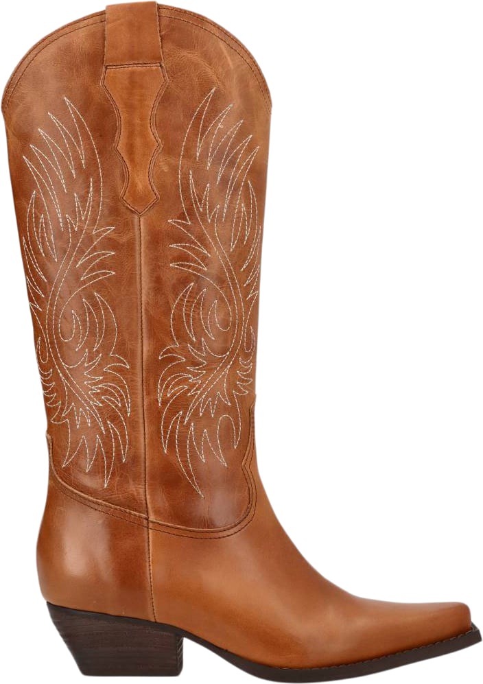 Frankie Western Støvle fra Phenumb - Musthave i Cognac
