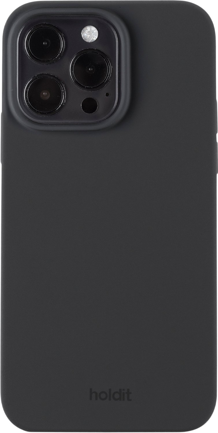 Silicone Cover til iPhone 14 Pro Max - Sort hos Magasin