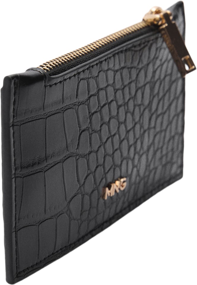 Animal Print Effect Card Holder fra Mango hos Magasin 8447144498003