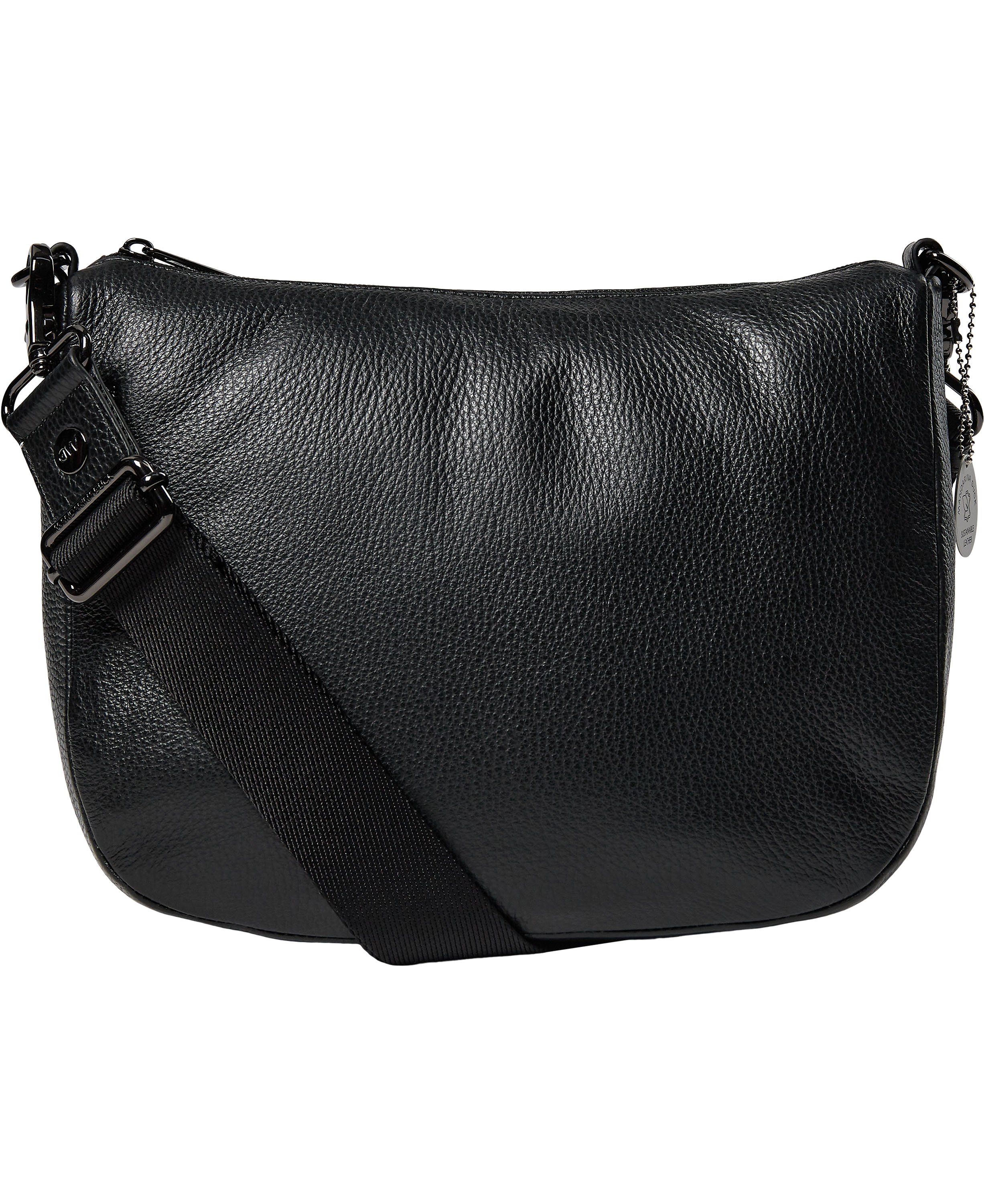 Mellow Leather Hobo Taske i Nero fra Mandarina Duck