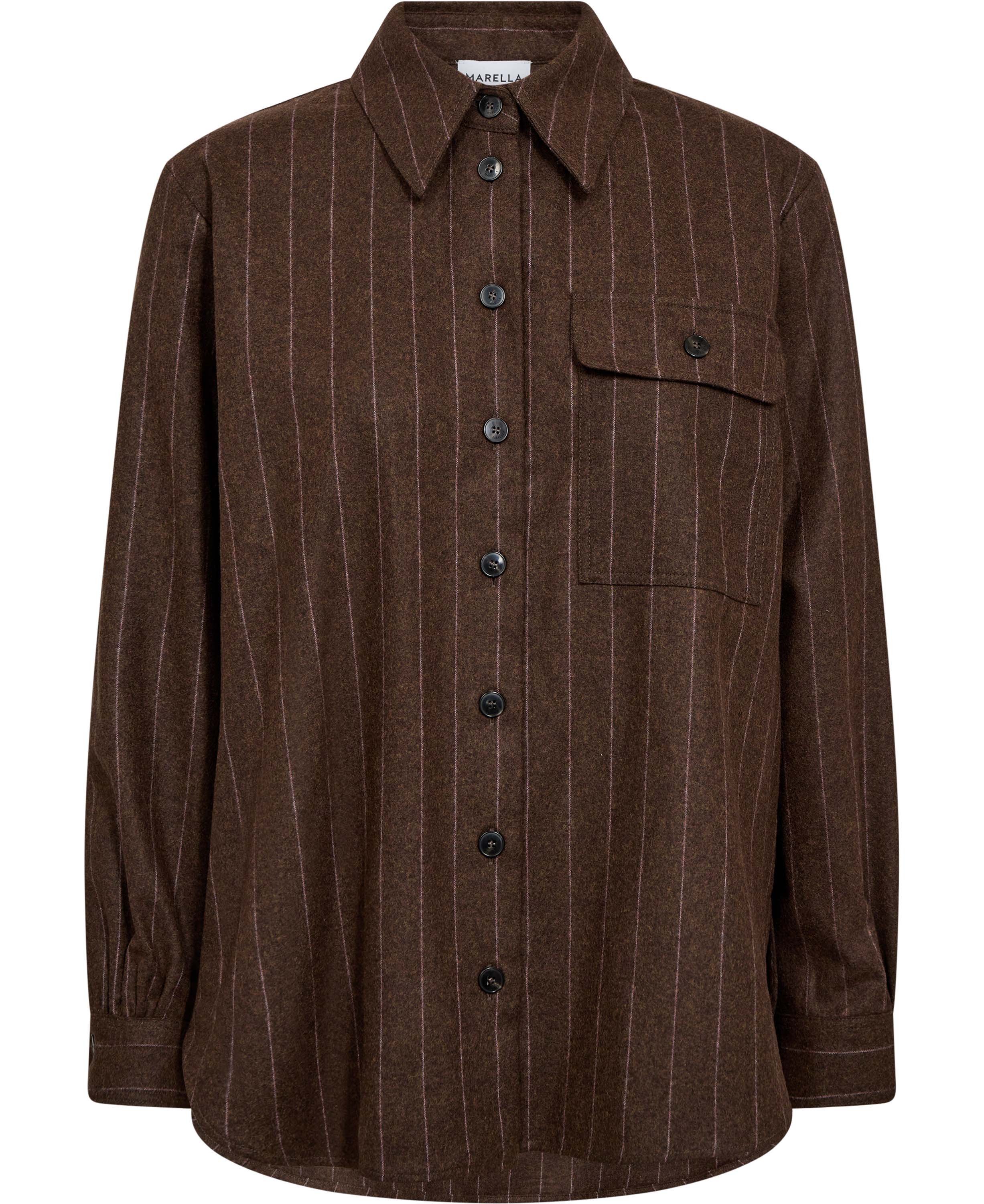 Agordo Shirt Virgin Wool Blend fra Marella hos Magasin 8059656542282