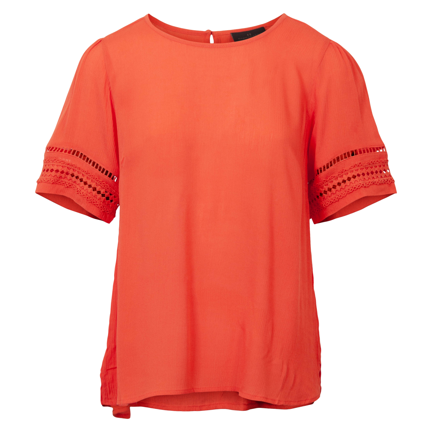 Bea Dame Bluse  Neon Orange fra Kopenhaken hos dansk.dk 5714825265456