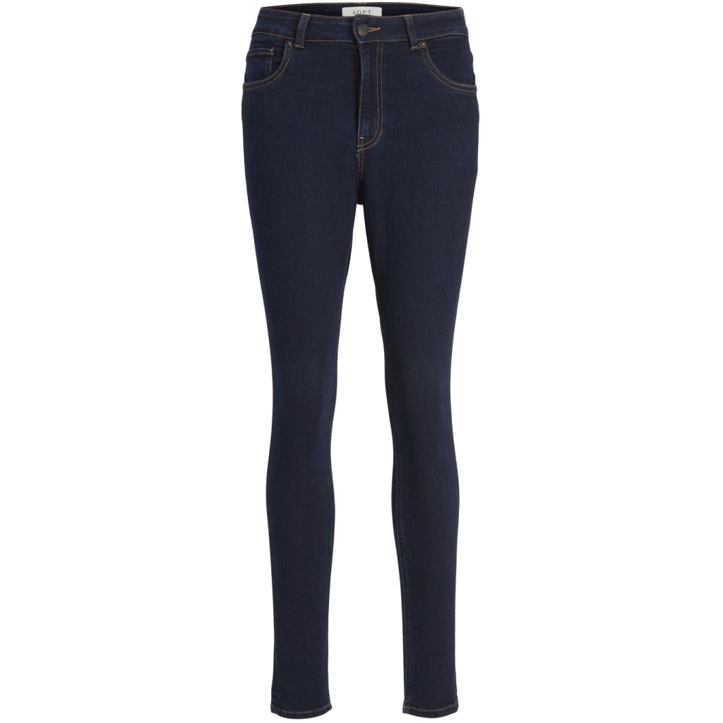 Adpt Dame Jeans Adptmah Skinny  Dark Blue Denim fra Produkt hos Klædeskabet.dk 5715314496368