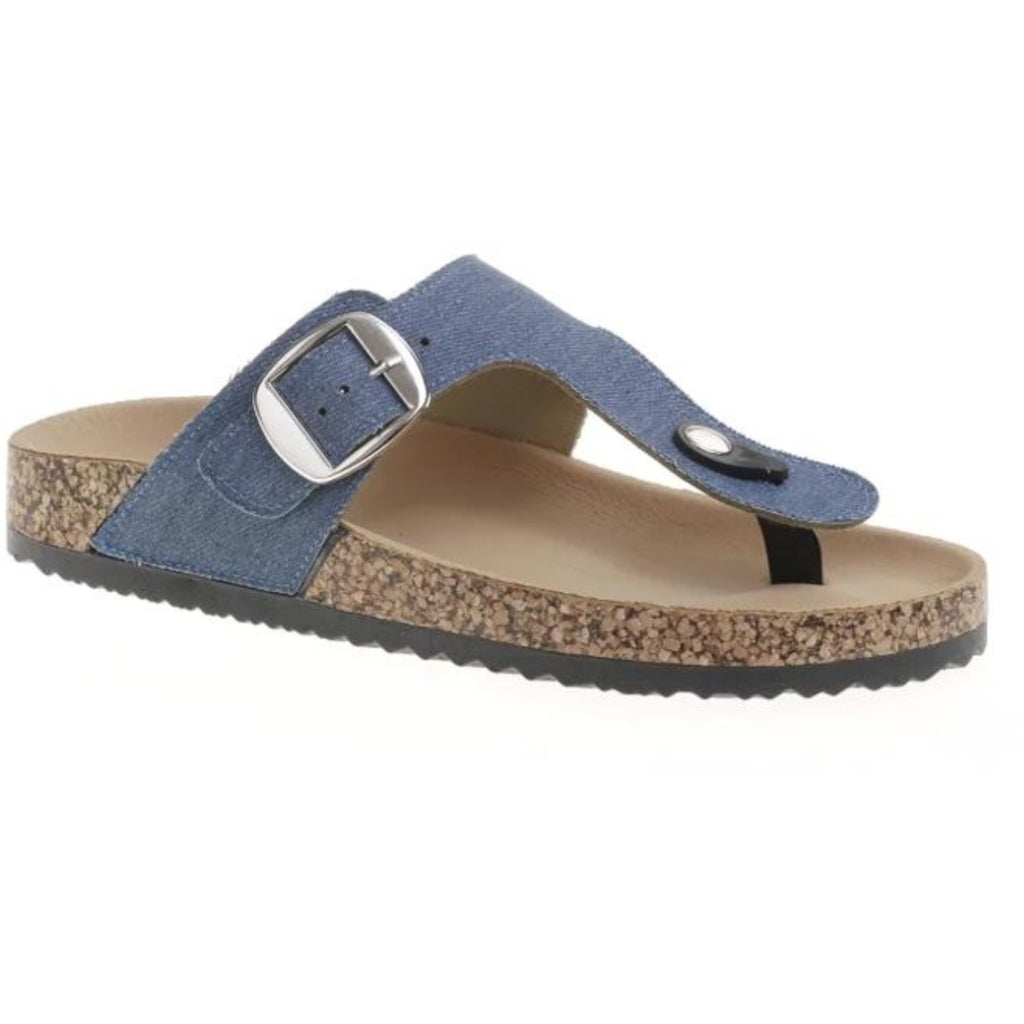 Aja Dame Sandal i Blå – Sommerudsalg!