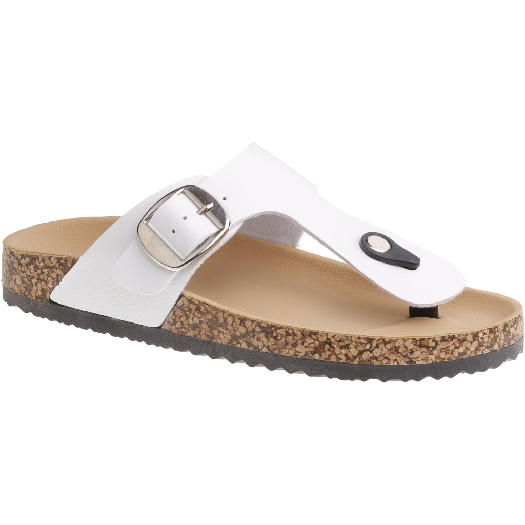 Aja Dame Sandal  White fra Shoes hos Klædeskabet.dk 5715406401096
