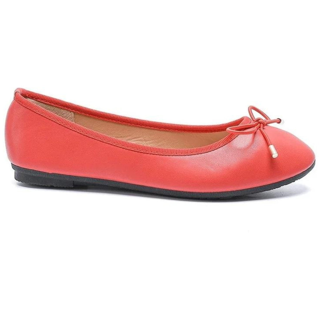 Alli Dame Ballerinasko  Rosso fra Shoes hos Klædeskabet.dk 5715406501826