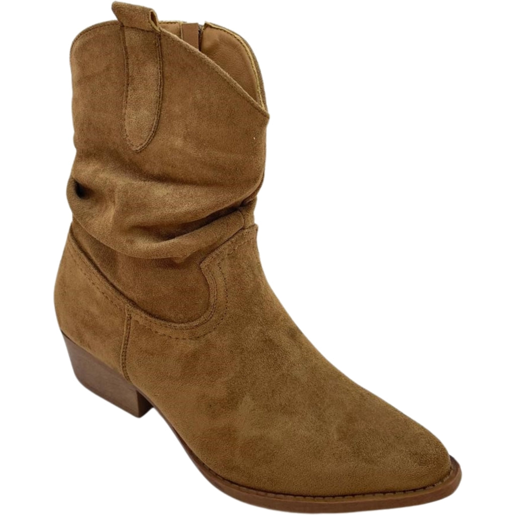 Angelique Dame Cowboystøvler  Camel fra Shoes hos Klædeskabet.dk 5715406581606