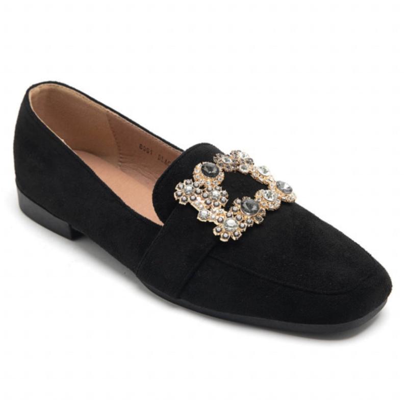 Ava Dame Loafers i Sort - Stilfuld og Klassisk Design