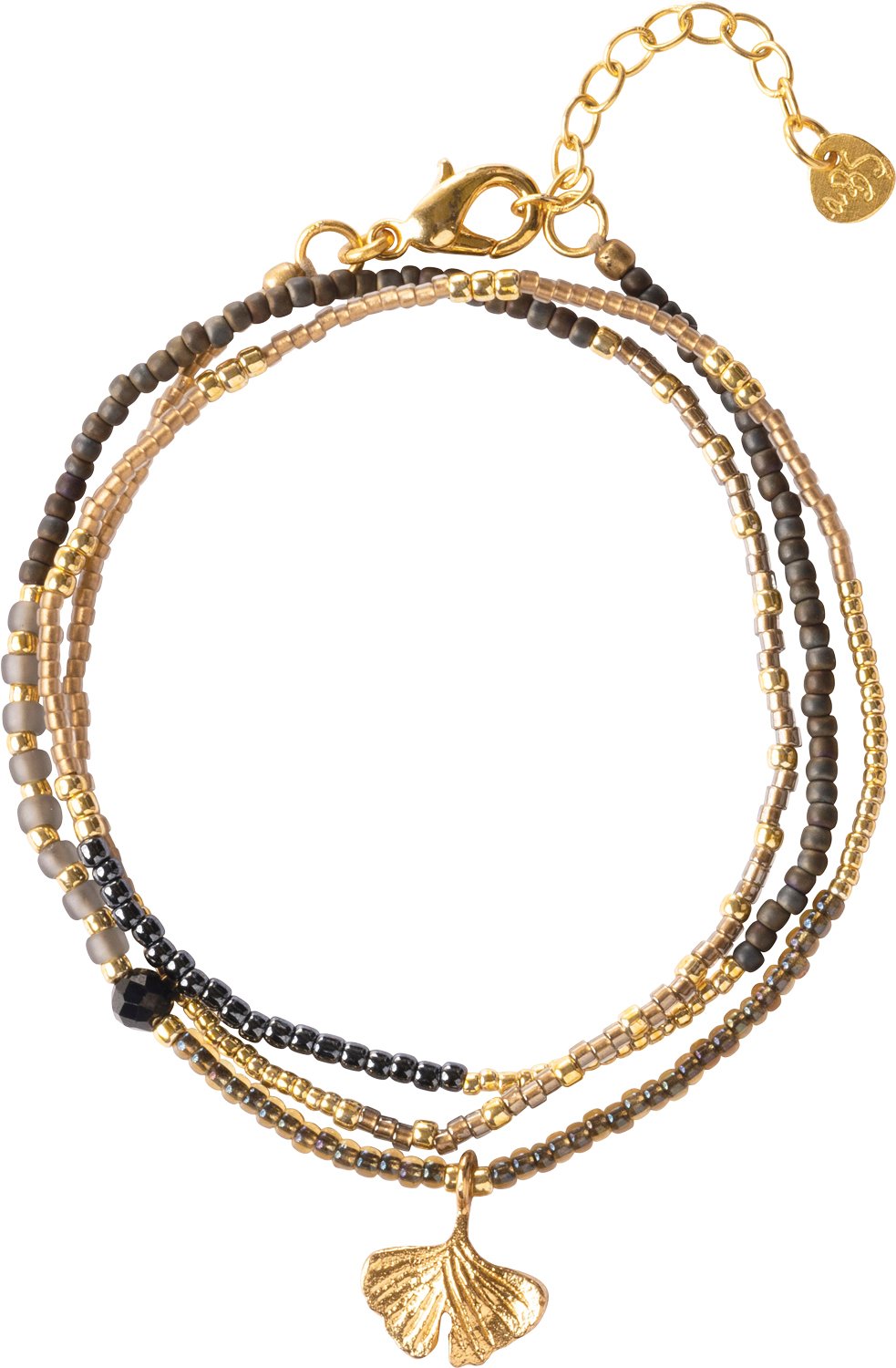 Adventurous Black Onyx Necklace fra A Beautiful Story hos Magasin 8719632493242