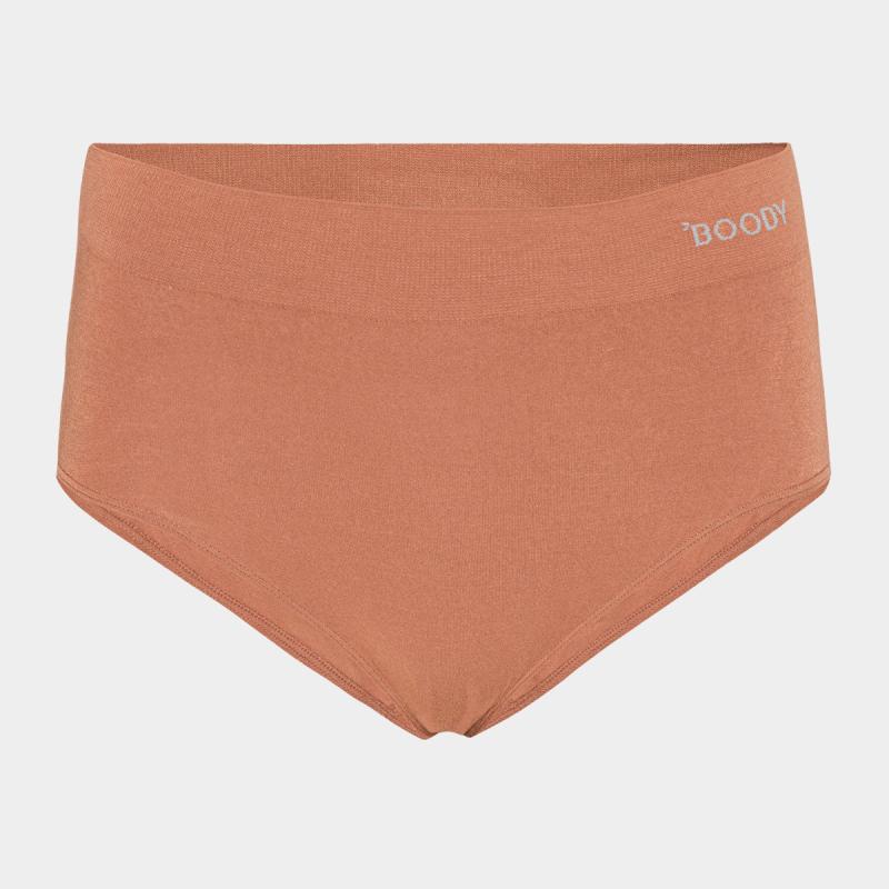 Tan Nude Bambus Maxi Trusser til Damer - Høj Kvalitet
