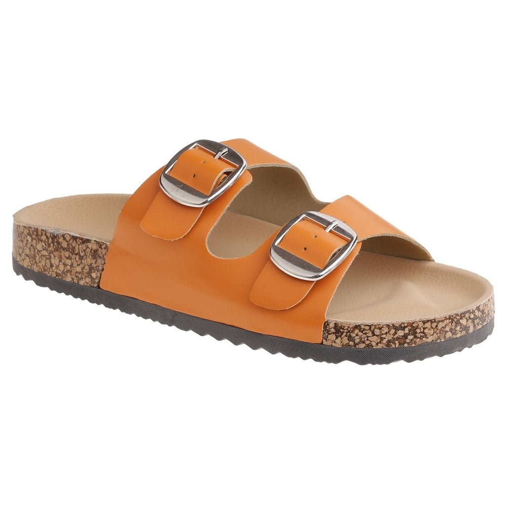 Cammi Dame Sandaler - Orange Nyheder til Sommerudsalg