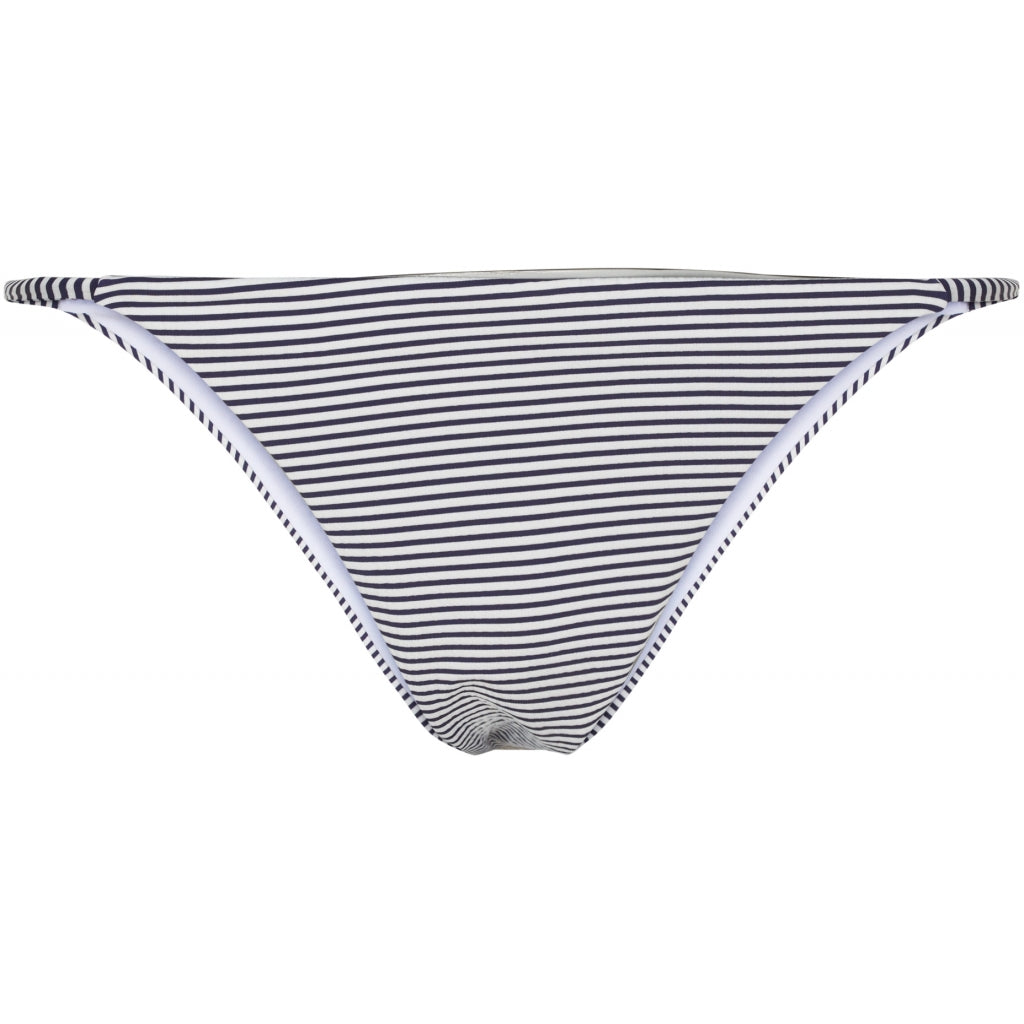 Cozy Dame Bikini Tanga Trusse - Striber på Udsalg!