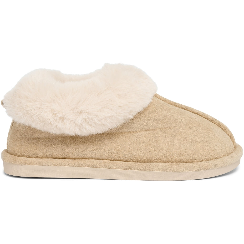 Tuller Dame Hjemmesko   Beige fra Shoes hos Klædeskabet.dk 5715406365800