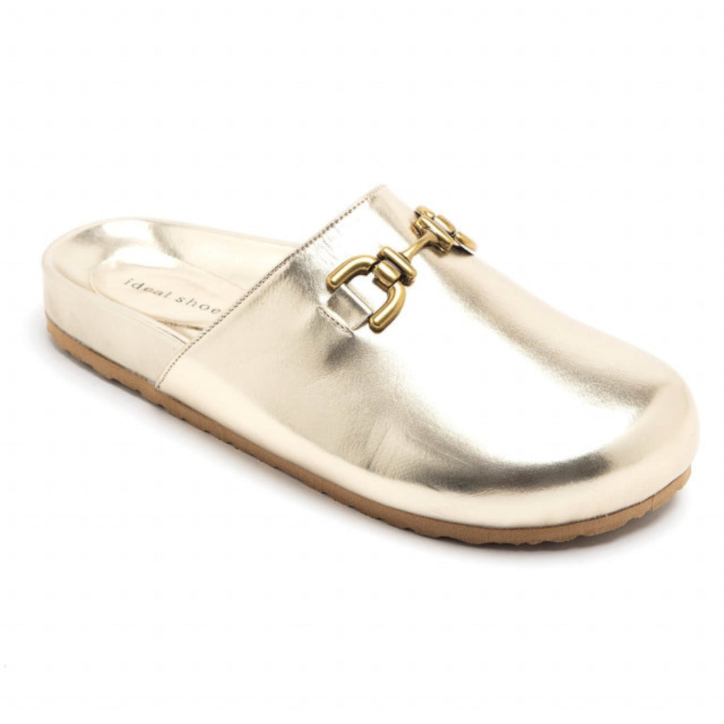 Alva Dame Sandaler i Guld - Sommerudsalg hos Klædeskabet.dk