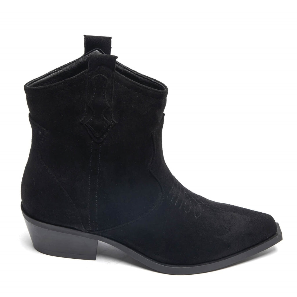 Vanessa Dame Cowboystøvler  Black fra Shoes hos Klædeskabet.dk 5715406533582