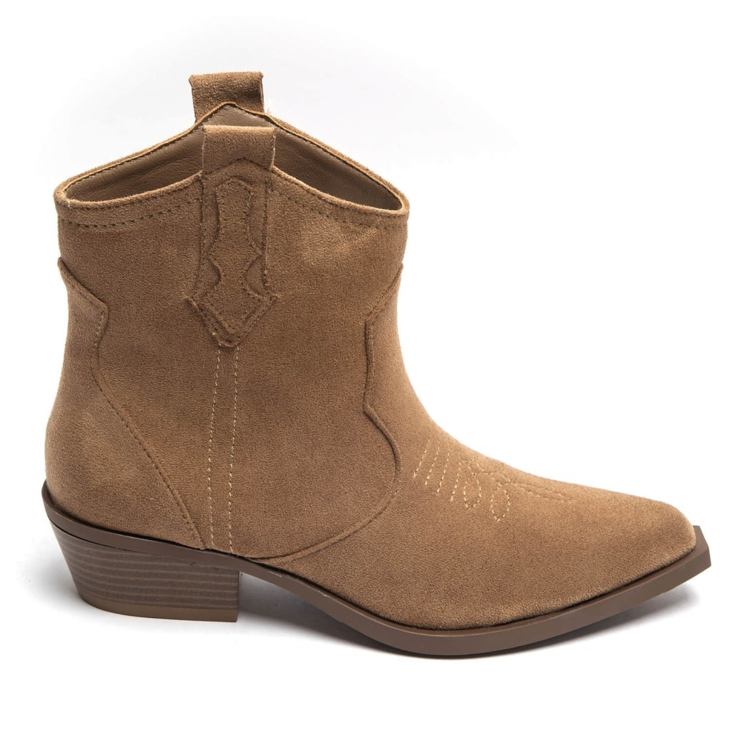 Vanessa Cowboystøvler til Dame i Camel - Udsalg!