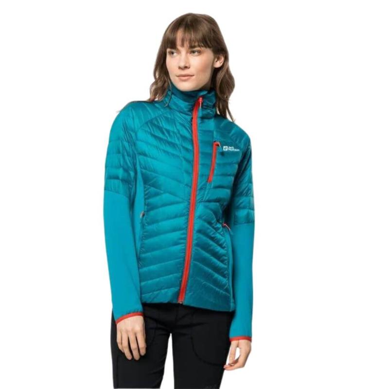Dame Dunjakke Jack Wolfskin Nebelhorn - Kold Vejr Beskyttelse