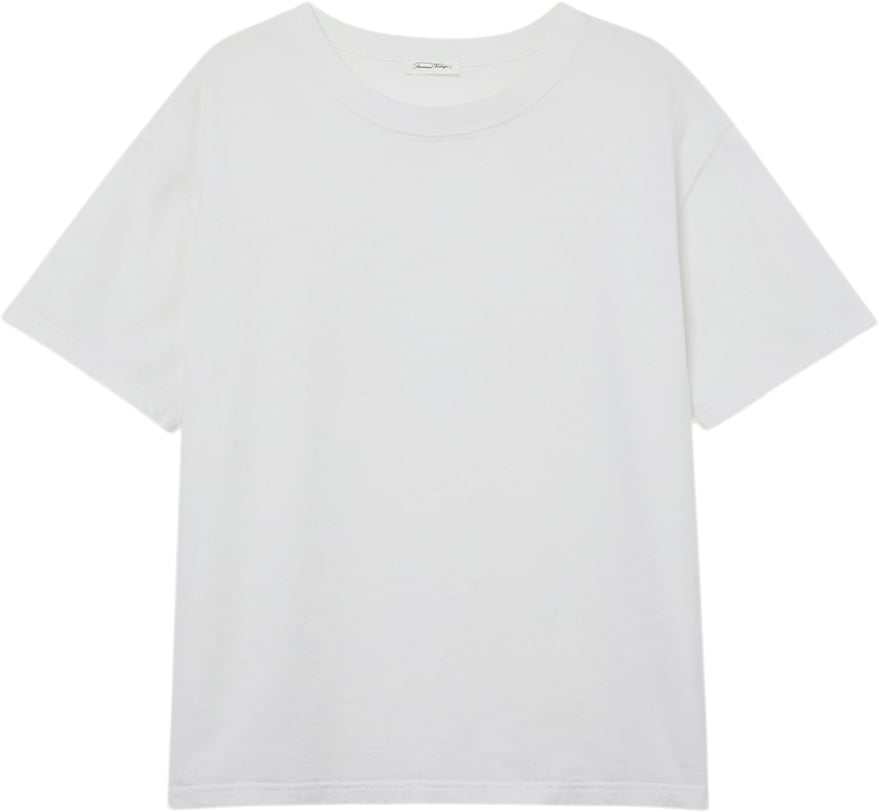 Fizae T-shirt i hvid bomuld fra American Vintage