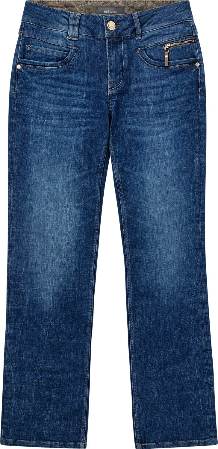 Mmcarla Naomi Straight Jeans i Mørkeblå fra Mos Mosh