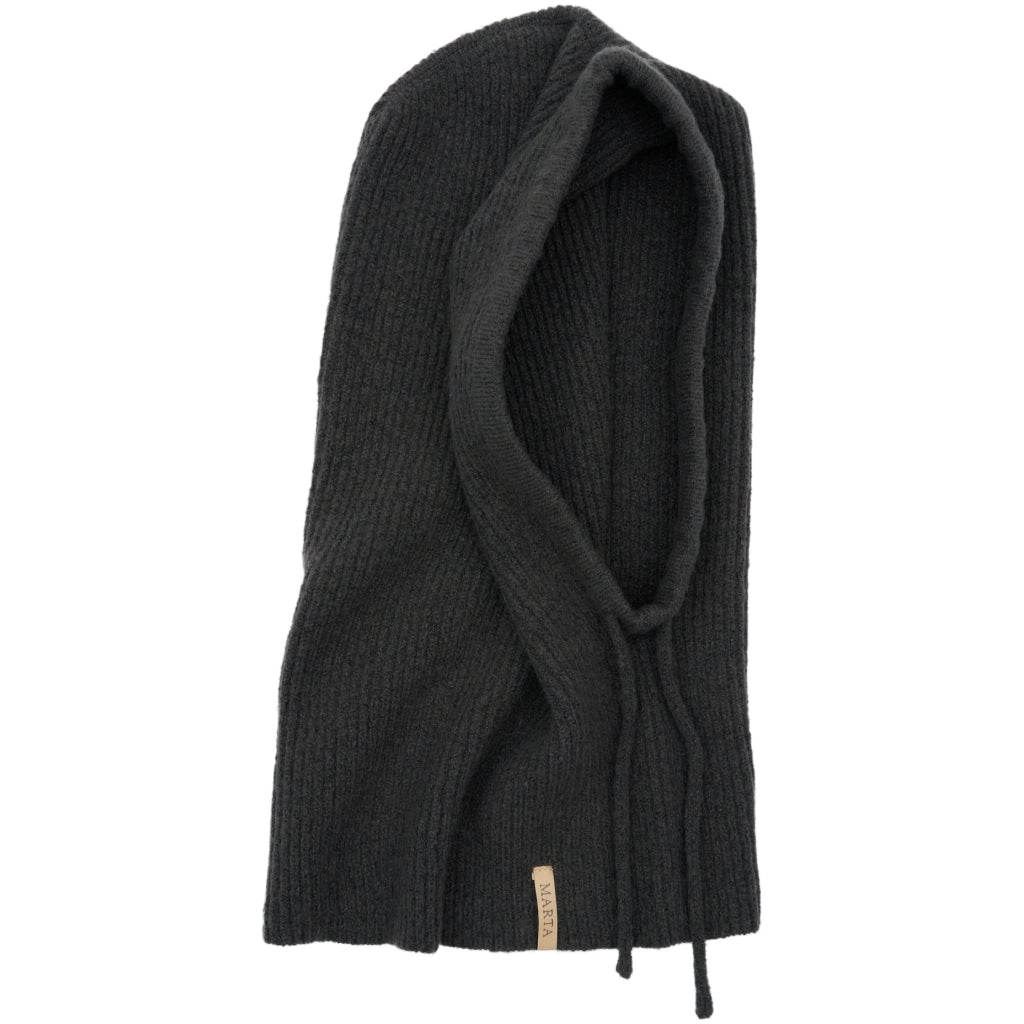 Dame Balaclava Mdcfiluca Fmhk  Dark Grey fra Marta Du Chateau hos Klædeskabet.dk 5715406560069