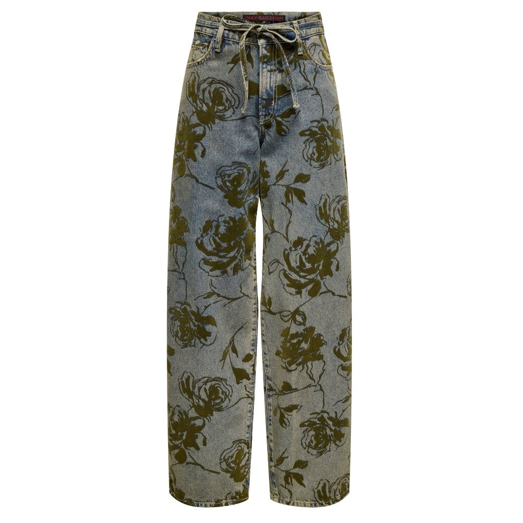 Dame Jeans Onlgianna i Medium Blå Denim - Kun hos Klædeskabet.dk