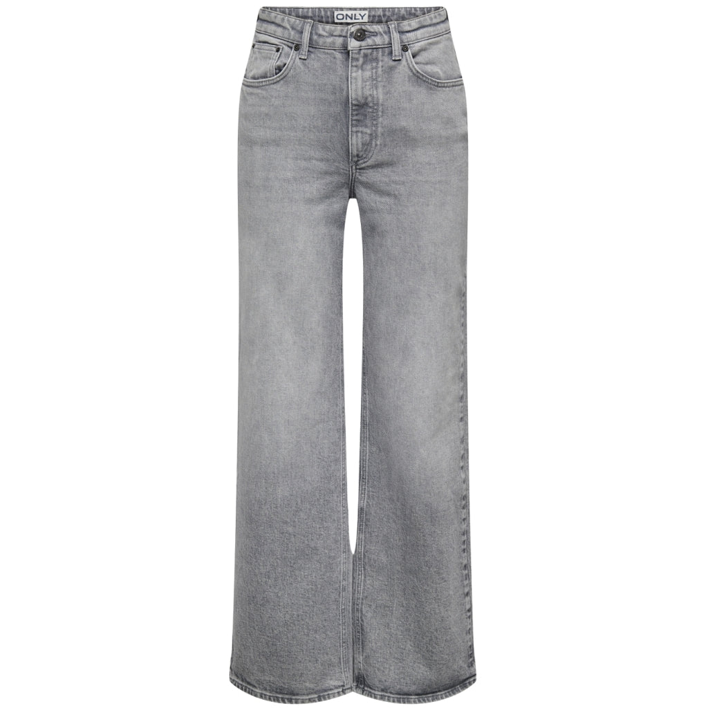 Dame Jeans Onljuicy i Mellemgrå Denim - Tilbud hos Klædeskabet.dk