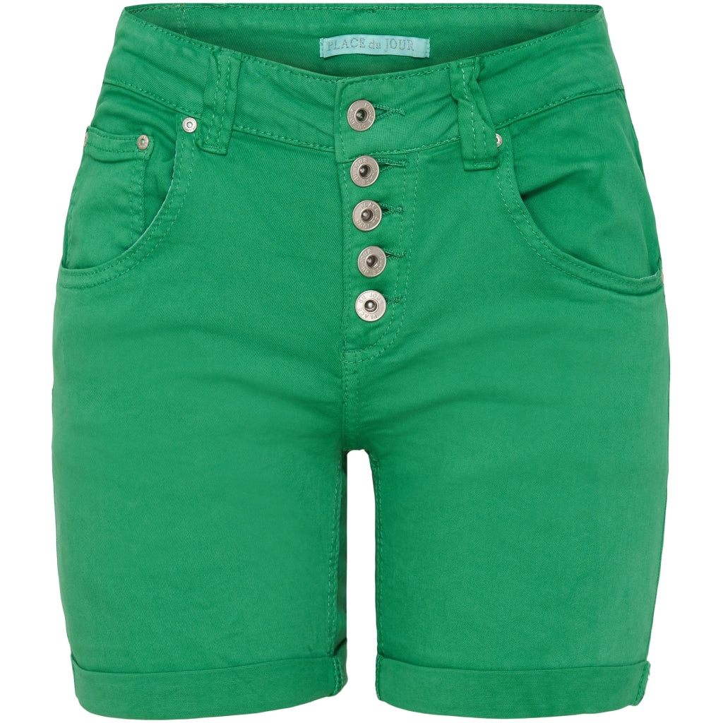 Dame Shorts  Green fra Place Du Jour hos Klædeskabet.dk 5711614995846