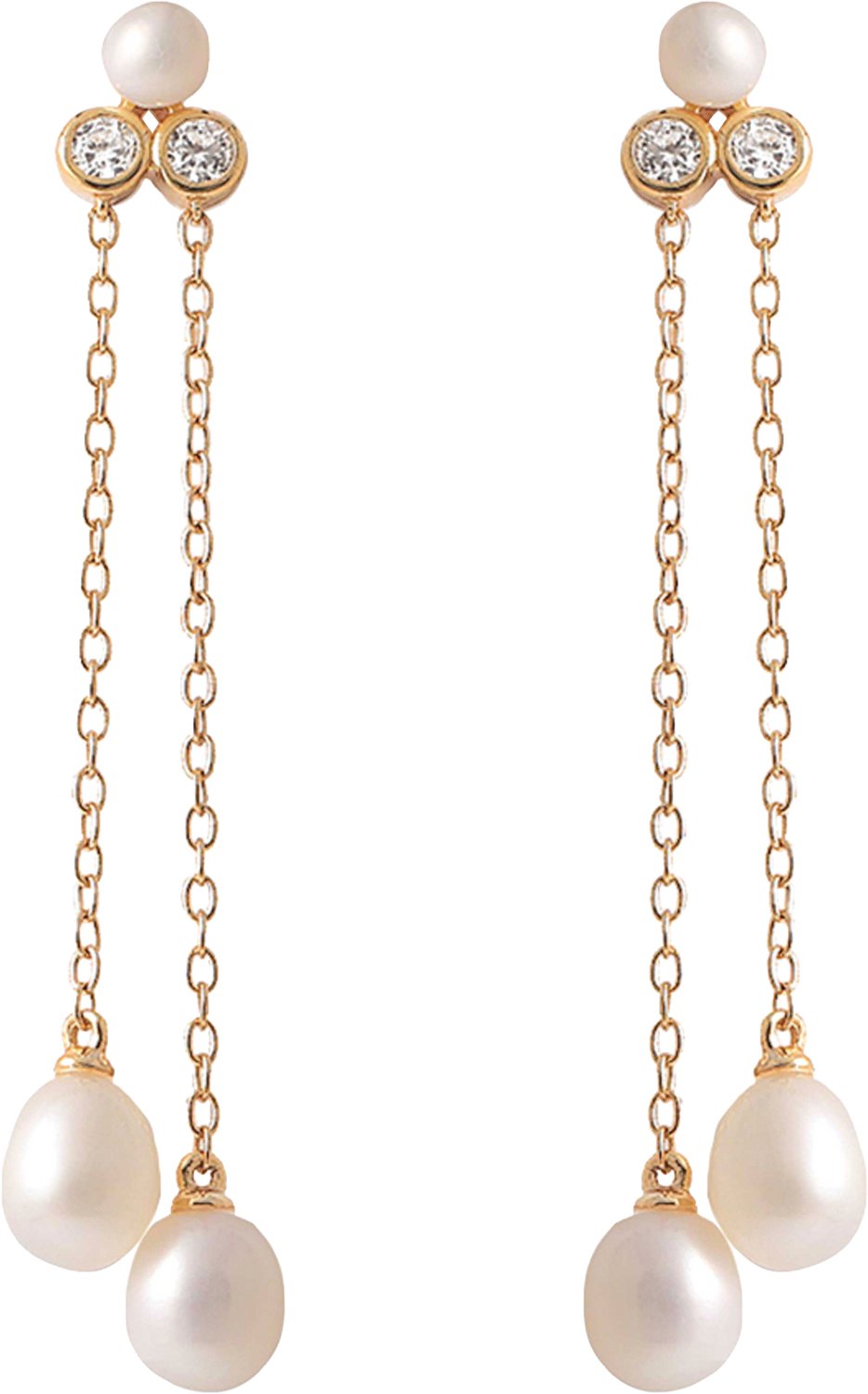 Agnes Chain øreringe fra Hultquist hos Magasin 5713395170740