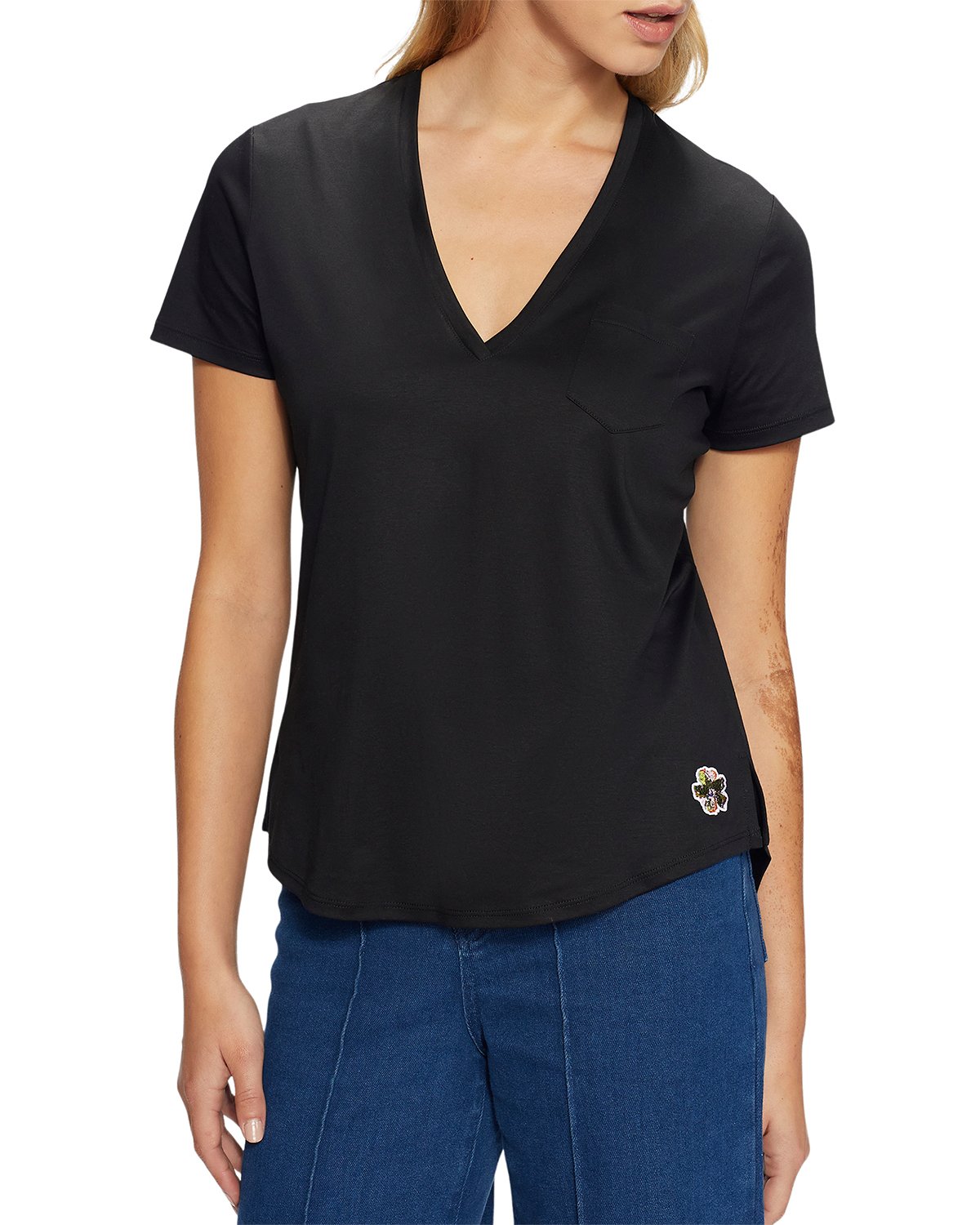 Lovage Easy Fit Neck Tshirt fra Ted Baker hos Magasin 5059855239610