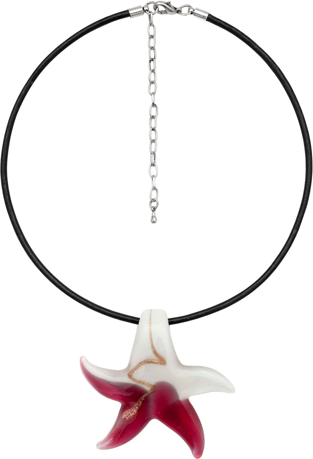 Spirit Necklace  Magenta Star fra The Good Statement hos Magasin 5745000840113